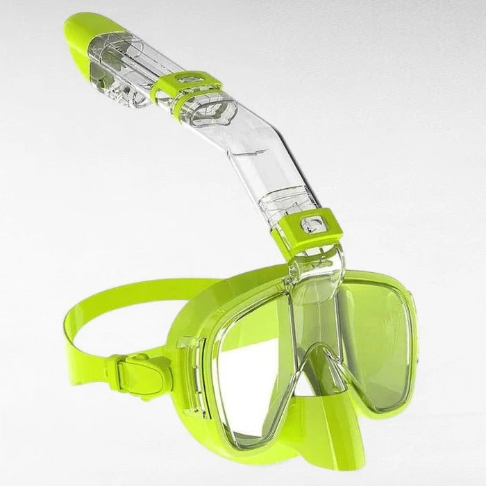 Full Face Snorkeling Mask with Dry Top