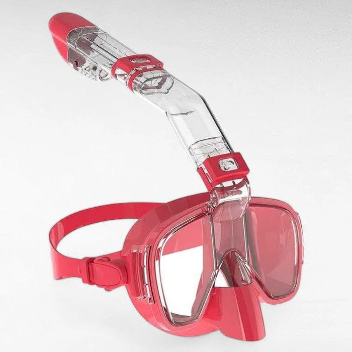 Full Face Snorkeling Mask with Dry Top