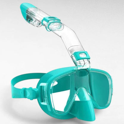 Full Face Snorkeling Mask with Dry Top