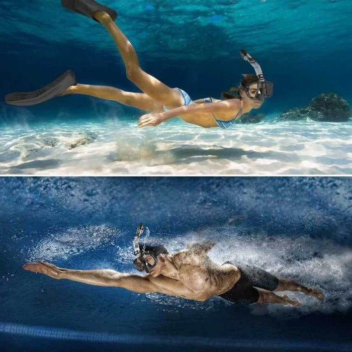 Full Face Snorkeling Mask with Dry Top