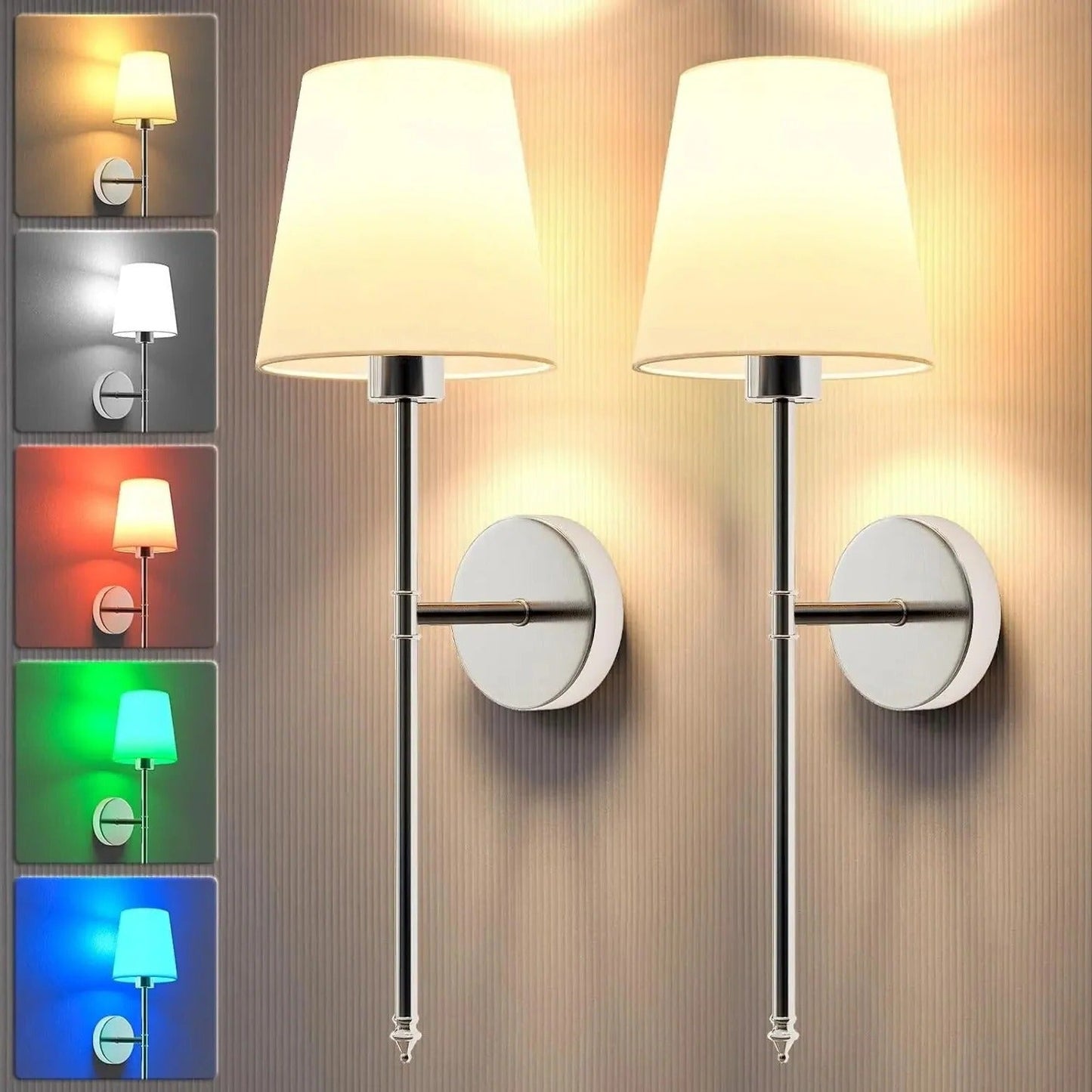 Rechargeable Wireless LED Wall Lights