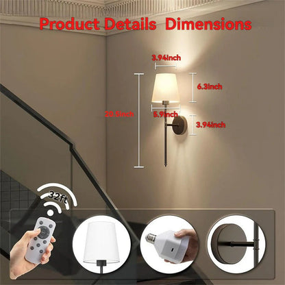 Rechargeable Wireless LED Wall Lights