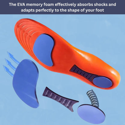 Orthopedic Arch Support Insoles for Foot Pain Relief