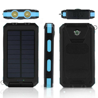 Waterproof Solar Power Bank Charger
