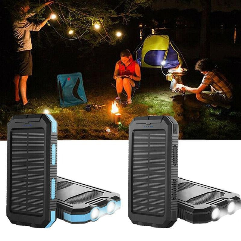 Waterproof Solar Power Bank Charger