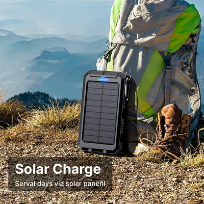Waterproof Solar Power Bank Charger