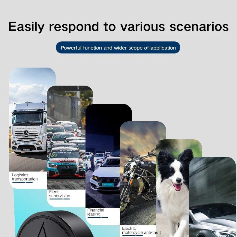 Mini Magnetic GPS Tracker for Cars & Pets
