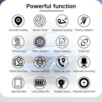 Mini Magnetic GPS Tracker for Cars & Pets