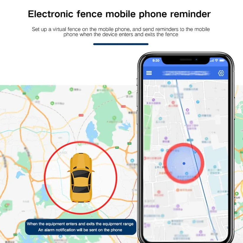 Mini Magnetic GPS Tracker for Cars & Pets