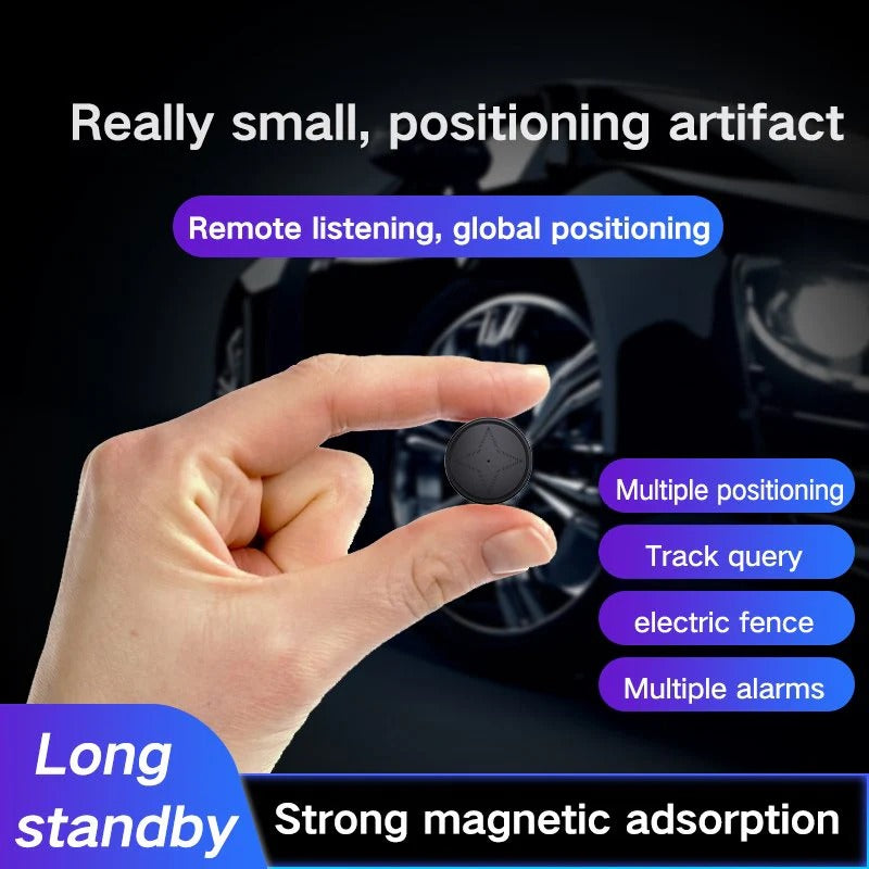 Mini Magnetic GPS Tracker for Cars & Pets
