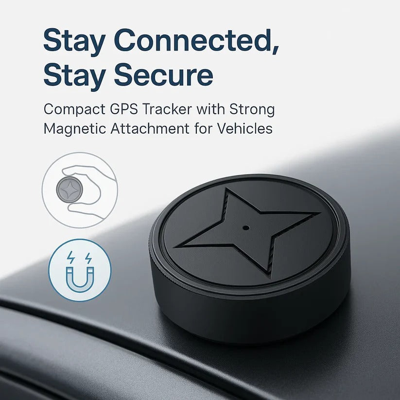 Mini Magnetic GPS Tracker for Cars & Pets