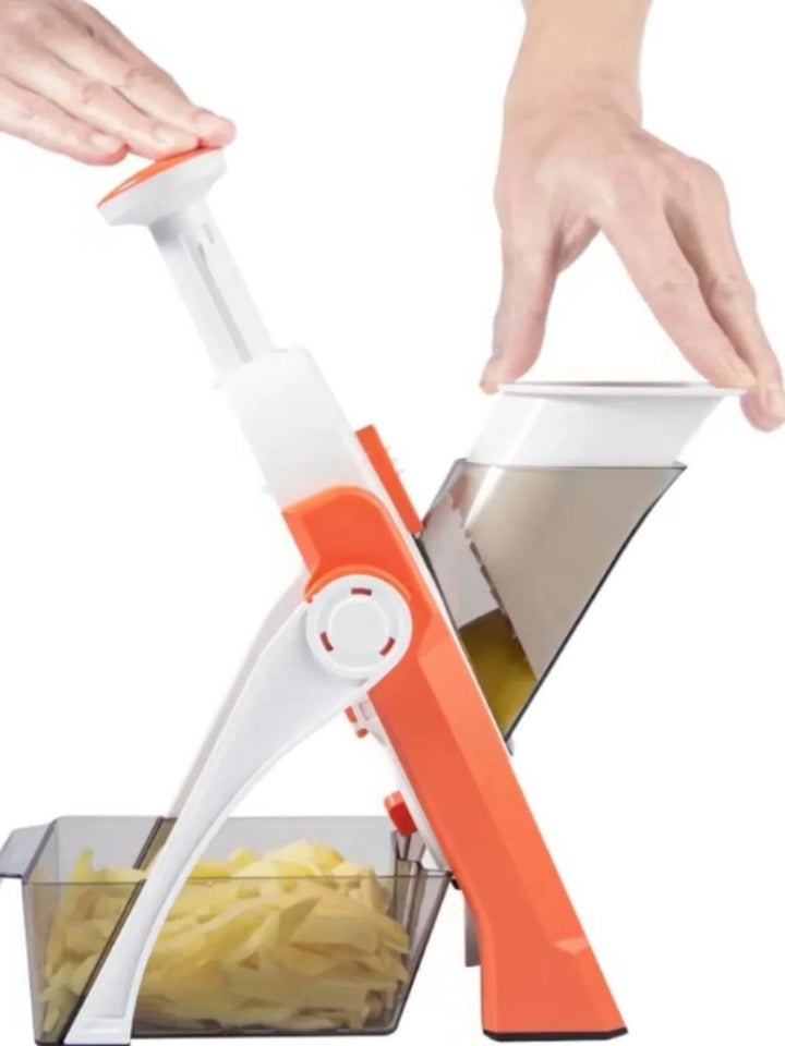 5-in-1 Vegetable Slicer with Collection Tray