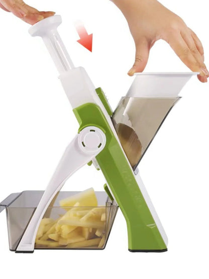 5-in-1 Vegetable Slicer with Collection Tray