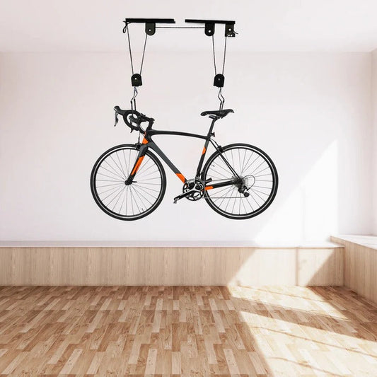 Ceiling Mounted Bike Storage Hoist Lift System