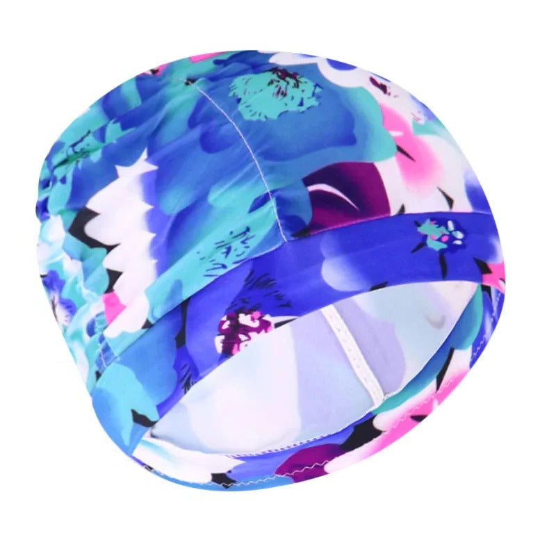 Stretch Swim Cap for Long Hair Protection