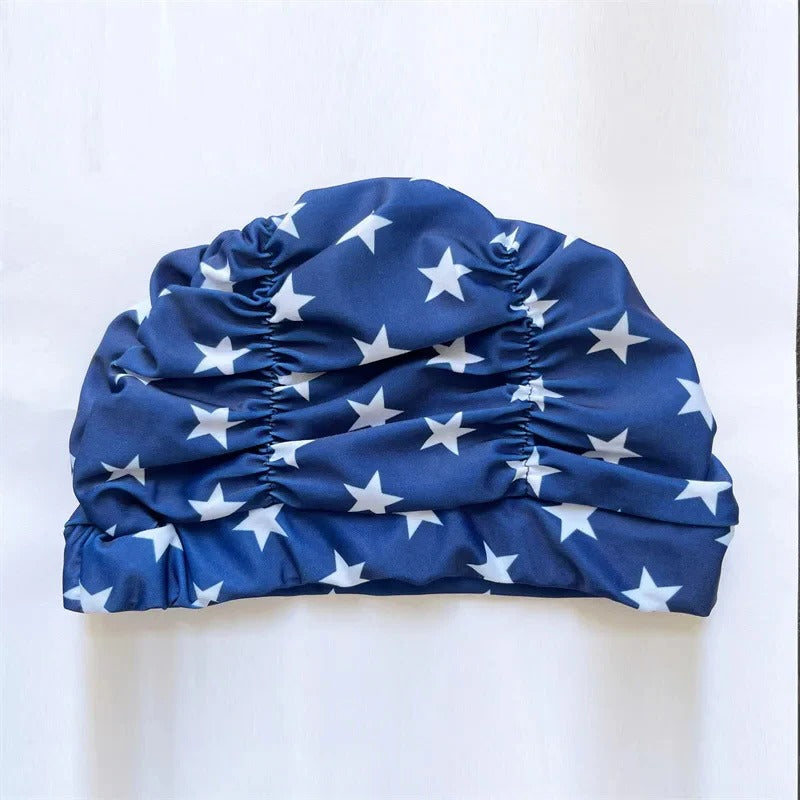 Stretch Swim Cap for Long Hair Protection