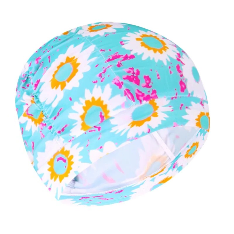 Stretch Swim Cap for Long Hair Protection