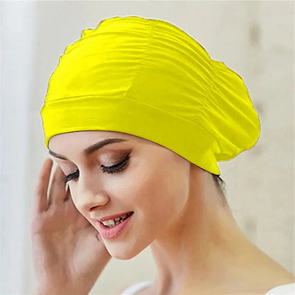 Stretch Swim Cap for Long Hair Protection