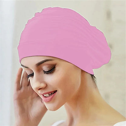 Stretch Swim Cap for Long Hair Protection