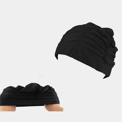 Stretch Swim Cap for Long Hair Protection
