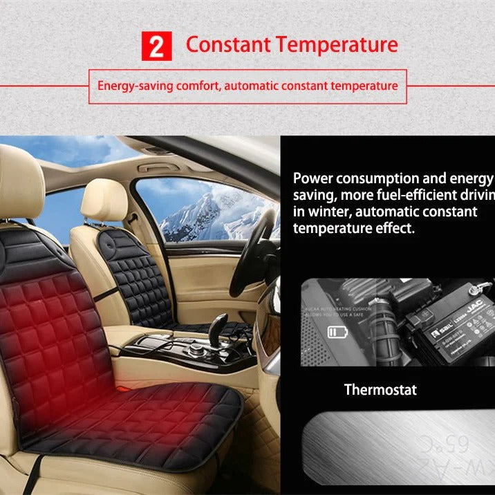 Heated Car Seat Cushion Winter Comfort Pad