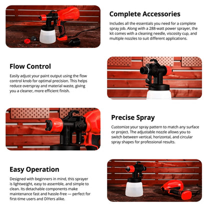 Cordless Paint Sprayer for Home Projects
