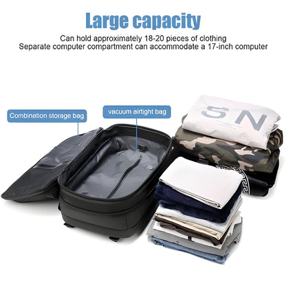 Travel Backpack with Internal Compression System
