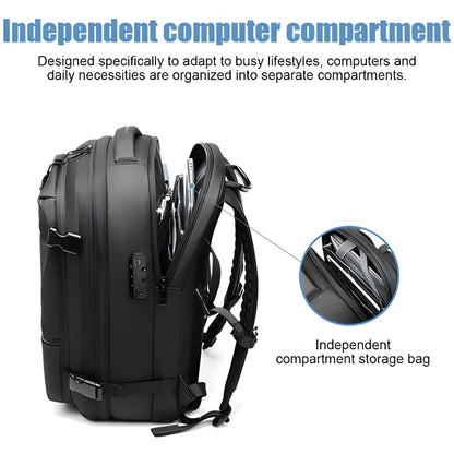 Travel Backpack with Internal Compression System