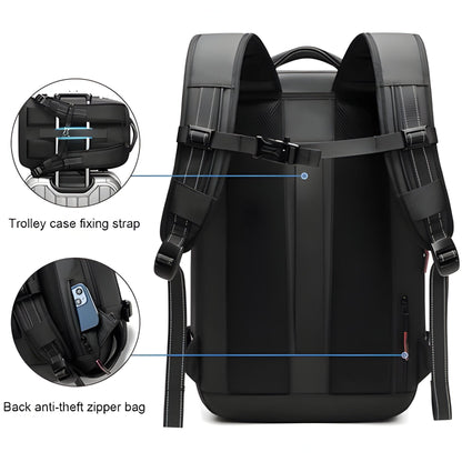 Travel Backpack with Internal Compression System