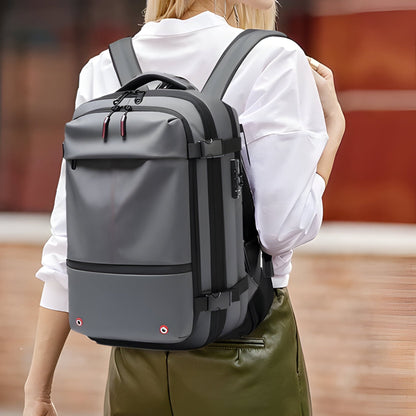 Travel Backpack with Internal Compression System