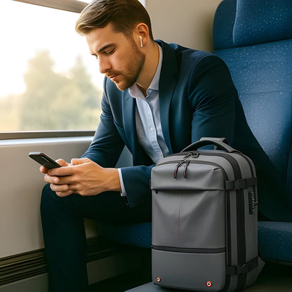 Travel Backpack with Internal Compression System