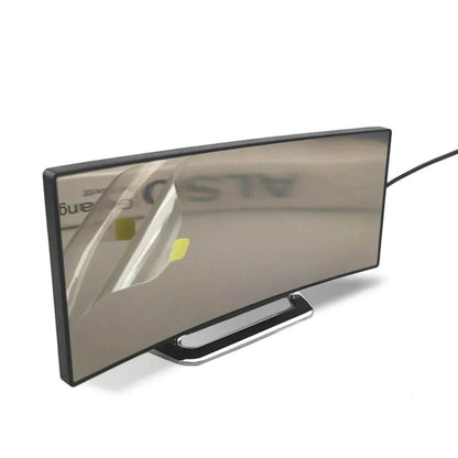 Modern Curved LED Digital Alarm Clock