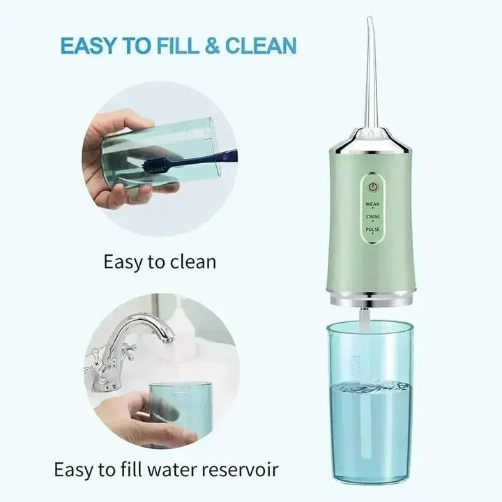 Rechargeable Water Flosser for Deep Cleaning