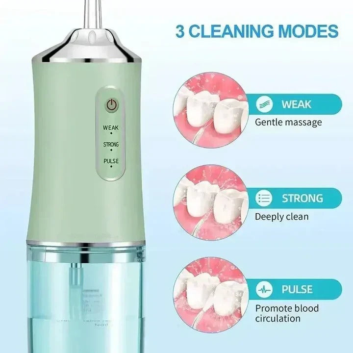 Rechargeable Water Flosser for Deep Cleaning