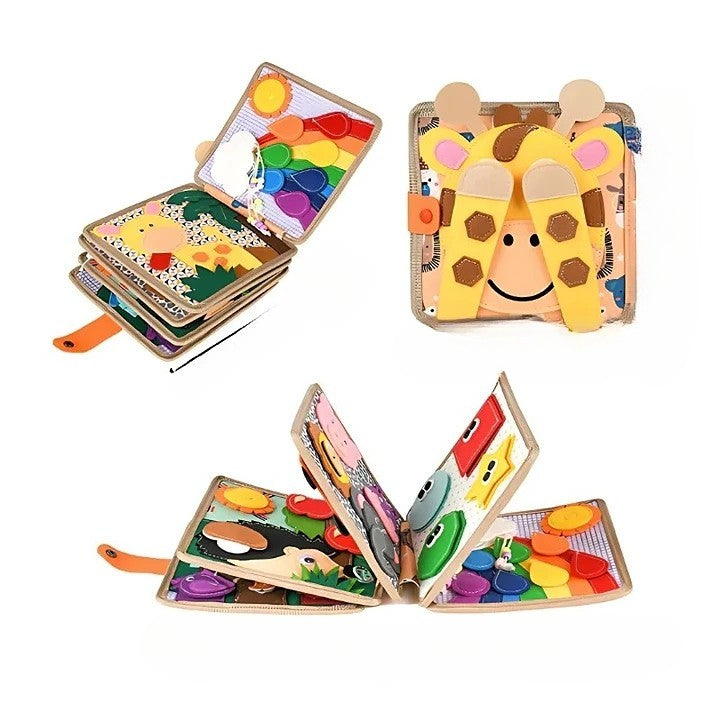 Montessori Early Learning Activity Book for Kids