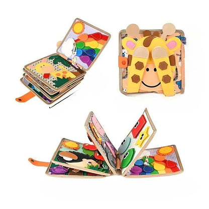 Montessori Early Learning Activity Book for Kids