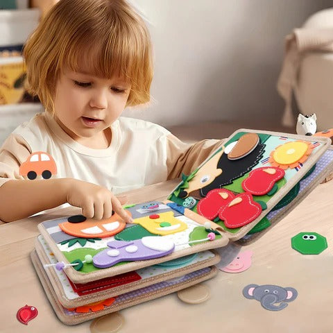 Montessori Early Learning Activity Book for Kids