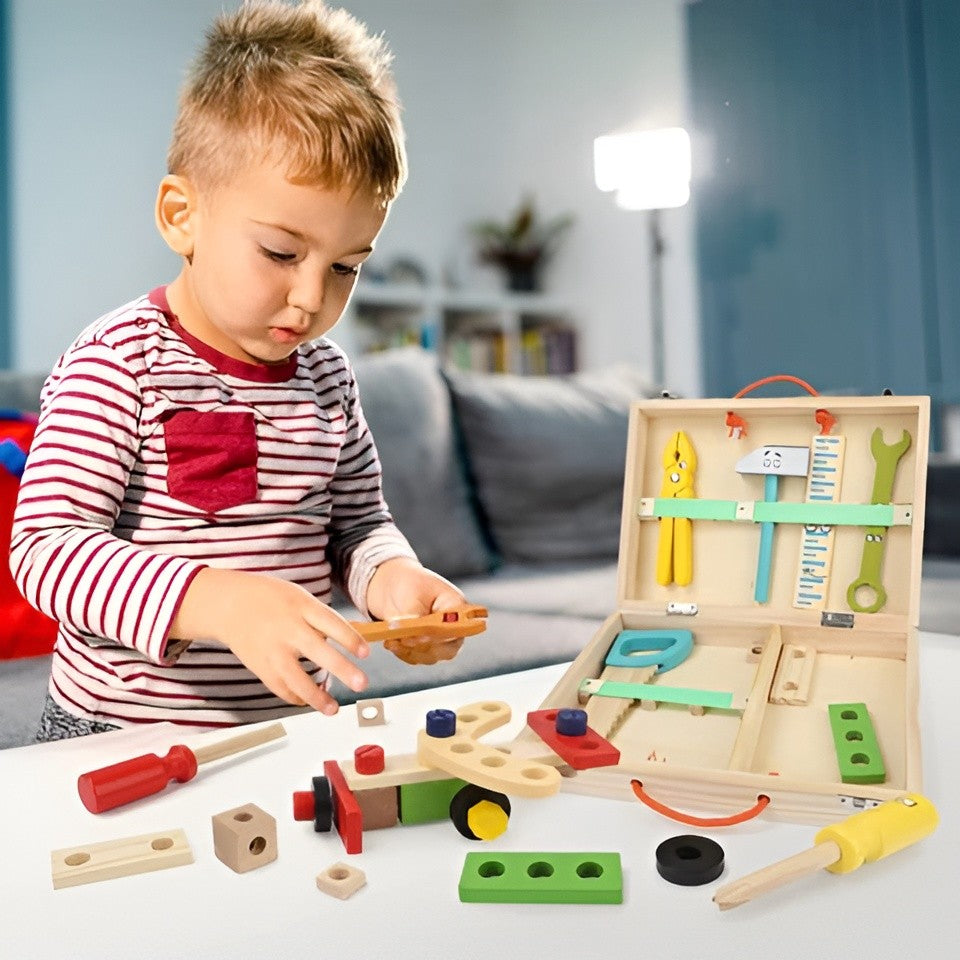 Kids Tool Box Play Set with Accessories