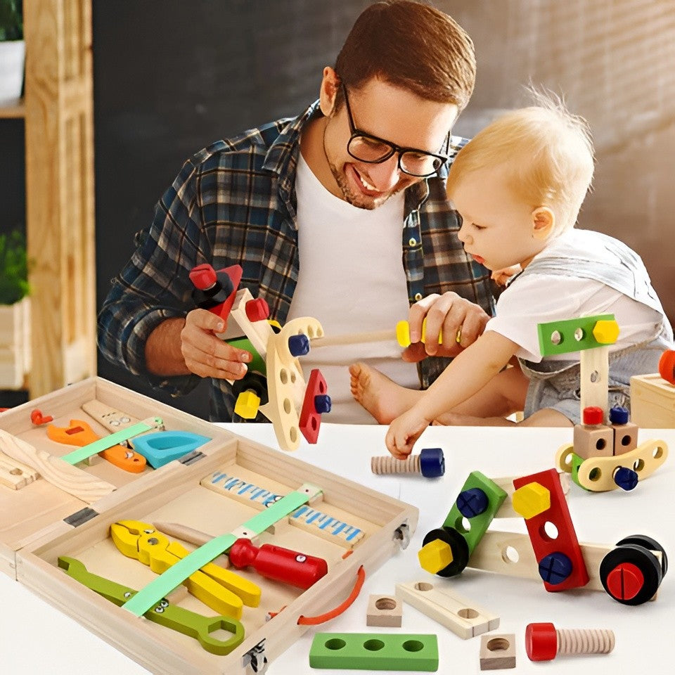 Kids Tool Box Play Set with Accessories