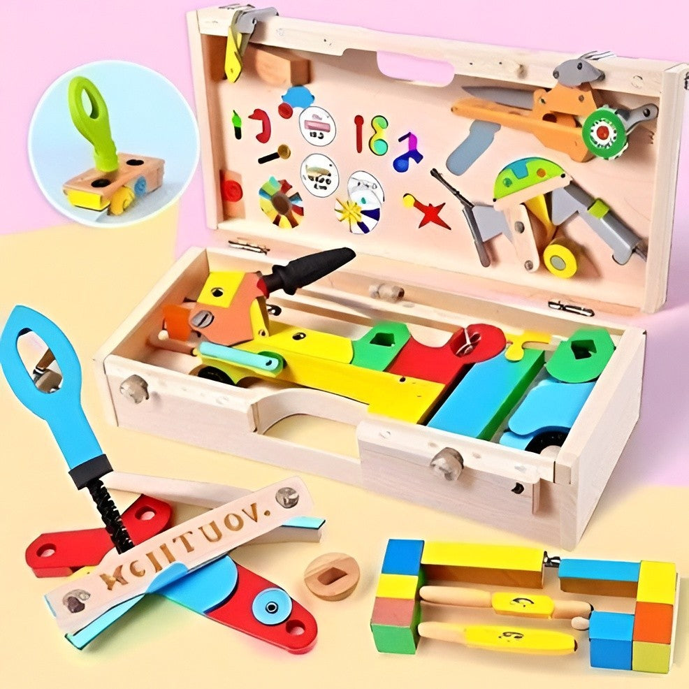Kids Tool Box Play Set with Accessories