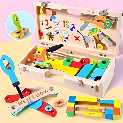 Kids Tool Box Play Set with Accessories