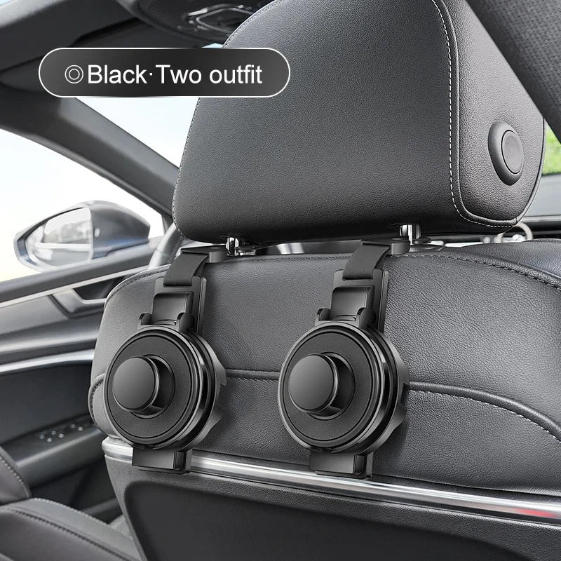 Car Seat Headrest Hooks for Extra Storage