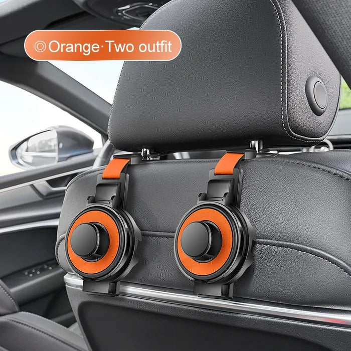 Car Seat Headrest Hooks for Extra Storage