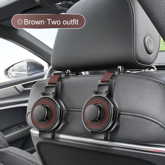 Car Seat Headrest Hooks for Extra Storage