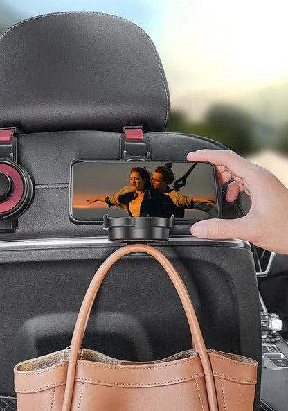 Car Seat Headrest Hooks for Extra Storage