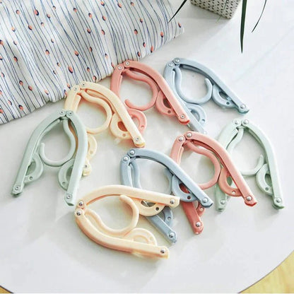 Foldable Travel Clothes Hangers