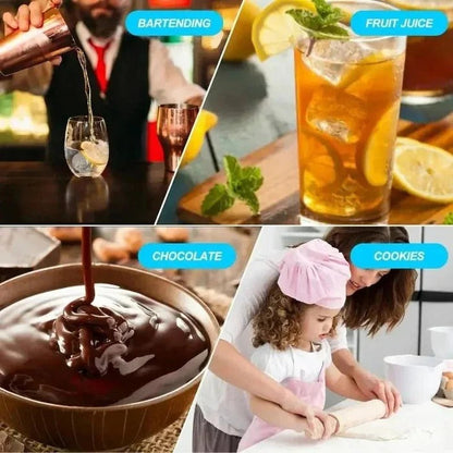 Skull-Shaped Silicone Ice Cube Tray