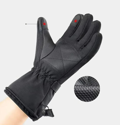 Rechargeable Heated Motorcycle Gloves