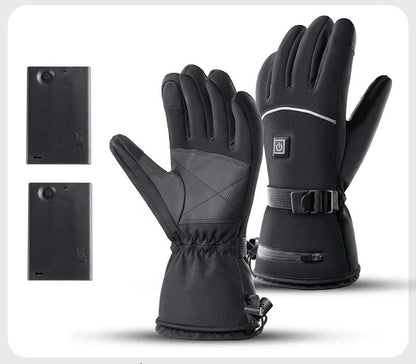 Rechargeable Heated Motorcycle Gloves