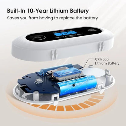 Smart Carbon Monoxide Detector with Alarm